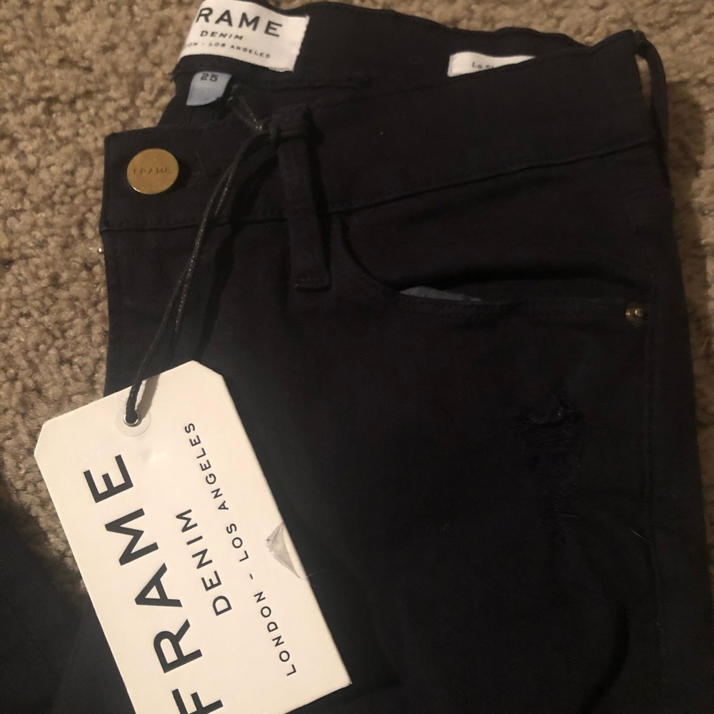 FRAME Le Skinny Rip Deep Dive - Picture 6 of 6
